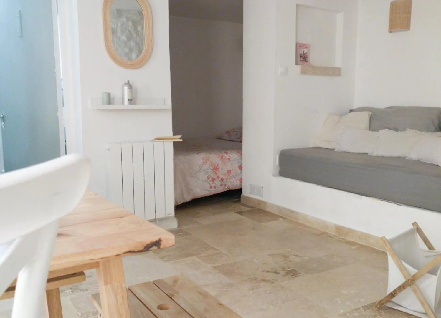 Apartmán Studio Climatise Au Calme Au Coeur Du Village Medieval Avec Rue Pietonne Cagnes-sur-Mer